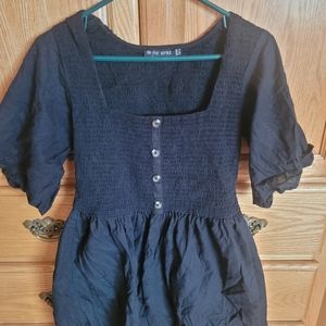 Jac Jossa black linen dress